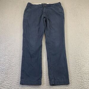 Abercrombie & Fitch Pants Mens 31x30 [31x28] Rustin Athletic Slim Chino Khaki